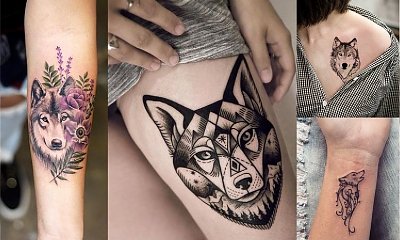 Tatuaż z motywem wilka - galeria tajemniczych i kobiecych pomysłów