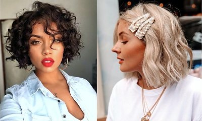 Curly bob - katalog stylowych fryzur, które ujarzmią kręcone włosy