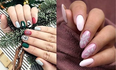 Zimowy manicure - 21 przepięknych stylizacji z sieci