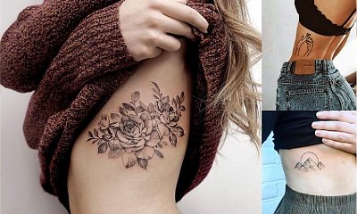 Tatuaże w okolicy żeber - 16 przepięknych i wyjątkowych propozycji
