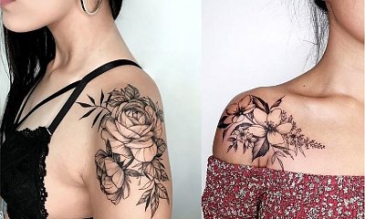 Najpiękniejsze propozycje na tatuaż w okolicy ramienia - galeria kobiecych wzorów