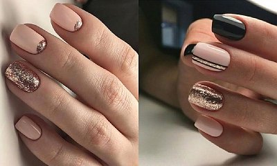 Złoty manicure - 20 inspiracji na manicure ze złotymi zdobieniami [GALERIA]