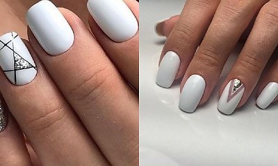Białe paznokcie - najpiękniejsze pomysły na biały manicure 2020