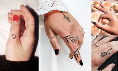 Tatuaże w okolicy palca - 16 kobiecych wzorów