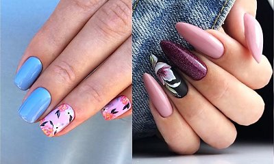 25 inspirujących pomysłów na piękny kwiatowy manicure! [GALERIA]