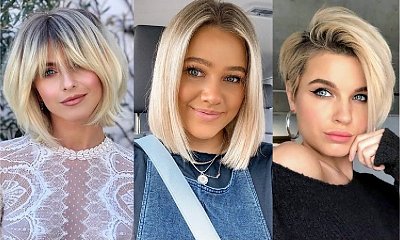 21 modnych cięć dla włosów w kolorze blond - katalog fryzur 2020
