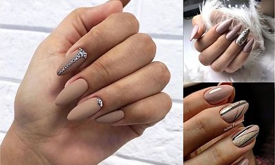 Nude manicure - galeria stylowych zdobień w odcieniach beżu!