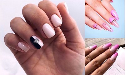 Różowy manicure - 20 pięknych i subtelnych zdobień