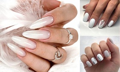 Biały manicure - 16 przepięknych i subtelnych zdobień
