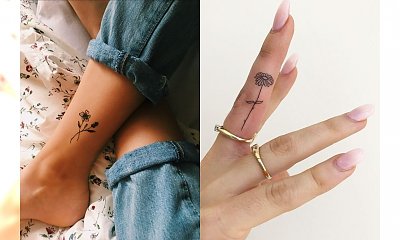 Małe tatuaże - 21 propozycji na modne, kobiece wzory [GALERIA]
