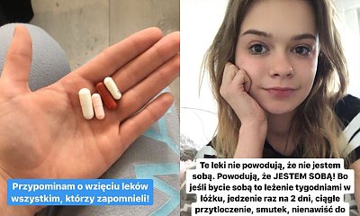 Julia Wróblewska cierpi na poważne zaburzenie psychiczne. Bierze mnóstwo leków