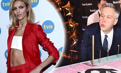 Anja Rubik z głębokim dekoltem pozuje z żoną Michała Żebrowskiego. Internauci w szoku: "BLIŹNIACZKI?!"