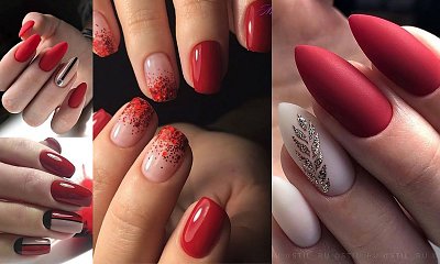 Czerwony manicure - niezawodna klasyka w najpiękniejszych odsłonach