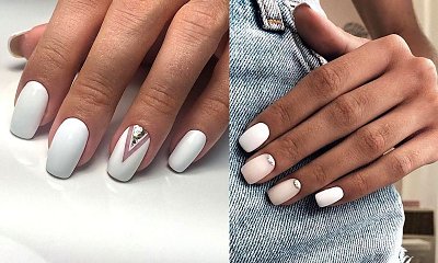 Biały manicure - 18 subtelnych i pięknych zdobień
