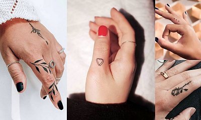Tatuaże w okolicy palca - 15 kobiecych wzorów