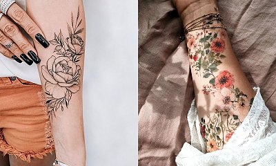 Tatuaż na przedramię - 21 przepięknych wzorów dla kobiet