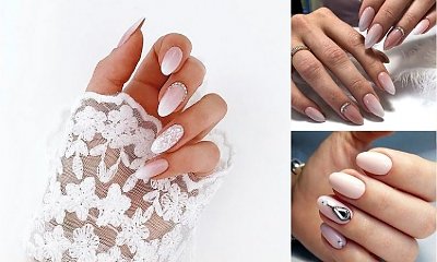 20 wyjątkowych pomysłów na ślubny manicure - galeria ultramodnych zdobień