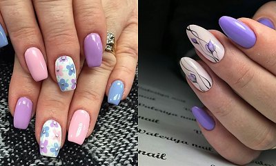 Kwiatowy manicure - 22 pomysły na wiosenne paznokcie z motywem kwiatów [GALERIA]