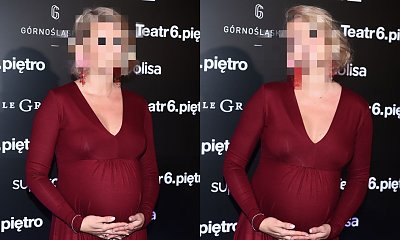 Kolejna gwiazda jest w ciąży! Pokazała spory brzuszek na imprezie!