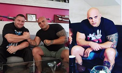 Dominik Abus w "Gogglebox" to macho. A prywatnie? To kochający mąż i ojciec
