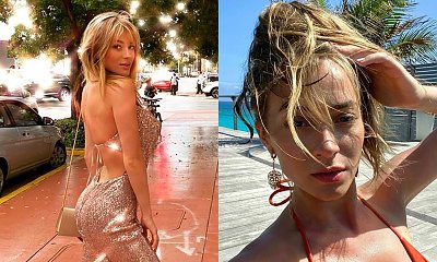 Marcelina Zawadzka znów pokazuje piękne piersi w bikini! Oj wie, jak kusić!