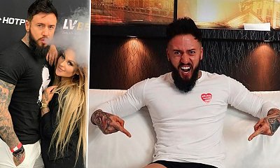 Stifler z "Warsaw Shore" rozebrał się na ściance i pokazał tatuaż w miejscu intymnym. Internauci w szoku
