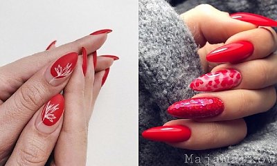 Czerwony manicure - 25 eleganckich propozycji na paznokcie w czerwonym wydaniu