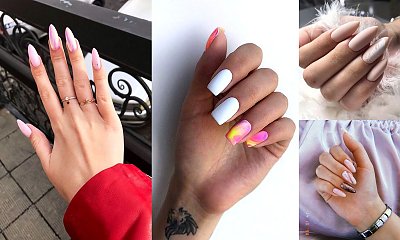 Jasny manicure - 21 gustownych propozycji