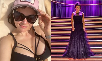 Katarzyna Cichopek pozuje bez stanika. "W końcu coś odważniejszego. Niezłe ciacho" - piszą fani