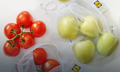 Lidl wprowadza ekologiczne rozwiązanie. Od dziś warzywa i owoce zapakujesz w wielorazówki
