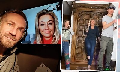 Martyna Wojciechowska z córką i Przemkiem Kossakowskim wspólnie muzykują. Film stał się HITEM!