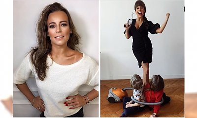 Anna Mucha pozuje zasłonięta TYLKO poduszką: "Jestem na nie. Trochę złe ujęcie" - piszą fani. Twierdzą, że to nie jej figura