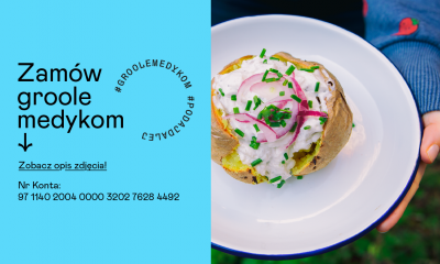 Bistro Groole: Postaw obiad medykowi, my dowieziemy go za darmo! Akcja #groolemedykom
