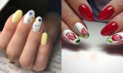 Paznokcie w kwiaty - 19 pomysłów na kwiatowy manicure