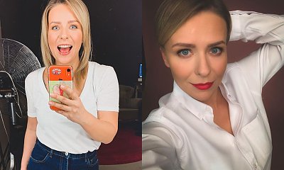 Aneta Zając podjęła "pillow challenge"! Jeszcze nigdy nie wyglądała tak szczupło!