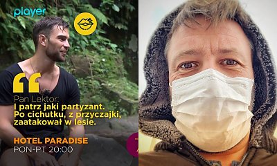 Pan lektor z "Hotel Paradise" rozwalił system! "Chcę go poślubić"! Wiemy, jak wygląda!