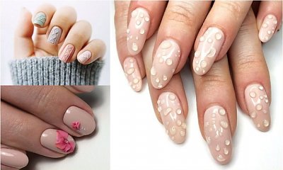 Wypukłe wzory na paznokciach - manicure z efektem 3D