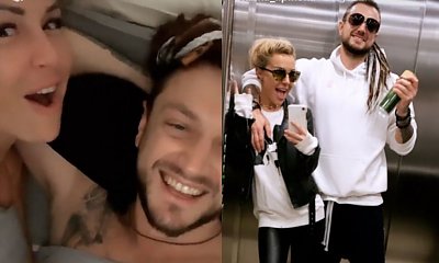Blanka Lipińska wrzuca nagranie z łóżka z Baronem. "Mężczyzna wystaje mi spod pachy"