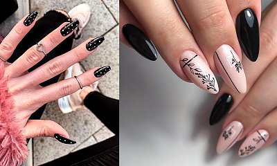 Czarny manicure - 30 eleganckich stylizacji