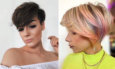 Krótkie fryzury z grzywką - galeria stylowych cięć