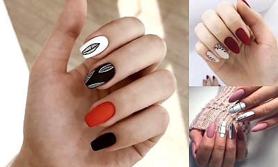 Matowy manicure - TOP 25 najlepszych stylizacji z sieci