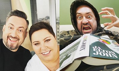 Marcin Prokop pochwalił się żoną. "Nie ma nóg i składa się głównie z włosów"