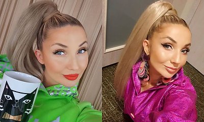 Cleo od miesiąca nie była u fryzjera. Pokazała odrosty. "Już ptaki budują gniazdo"