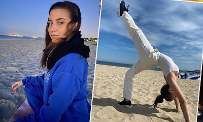 Julia Wieniawa na plaży z drogą torebką. Przeciętny Polak musiałby na nią pracować kilka miesięcy!