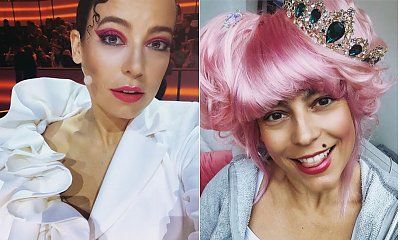Anna Mucha eksponuje nogi podczas aktywnego wypoczynku. "Jakże piękna, kolorystycznie dobrana, ze swą przecudną szarańczą" - nogi do nieba!