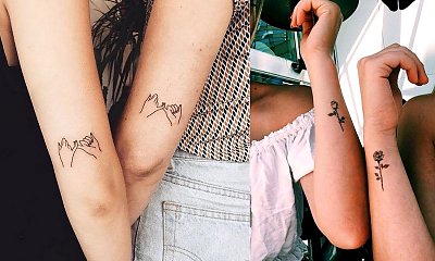 Tatuaże dla przyjaciółek - 20 najciekawszych wzorów z sieci