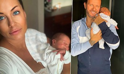 Henryk Majdan skończył tydzień, a mama wrzuca fotki z synkiem. Małgorzata wygląda kwitnąco!
