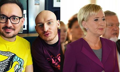 Mariusz Kozak z "Gogglebox" w mocnych słowach apeluje do Agaty Dudy. "Homofobia niszczy rodzinę"
