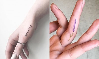 Małe tatuaże dla kobiet - 23 najmodniejsze wzory [GALERIA 2020]