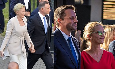 Agata Duda i Małgorzata Trzaskowska mają kompletnie odmienny styl. Która wyglądała lepiej na wyborach?